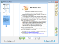 PDF2Mail Pilot Pro screenshot